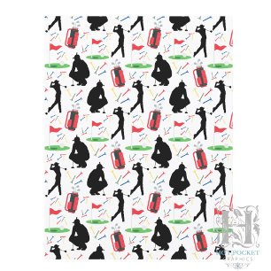 Golf Scrapbook Papier (Männer)