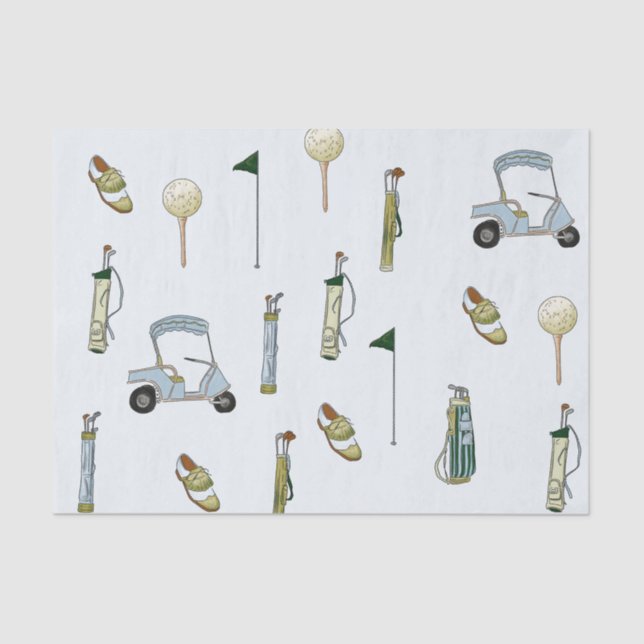 Golf Seidenpapier (Vorderseite)