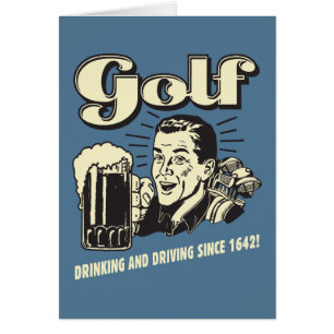 Golf: Seit 1642 trinken u. fahren