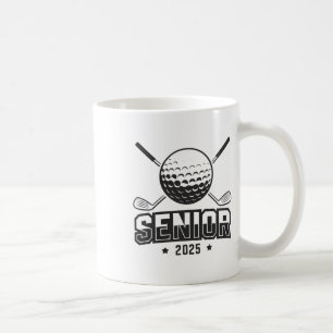 Golf Senior 2025 Cooles Golfteam Spieler Matching Kaffeetasse