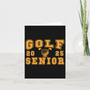 Golf Senior Night Golf Senior 2025 Abschluss 14 Karte