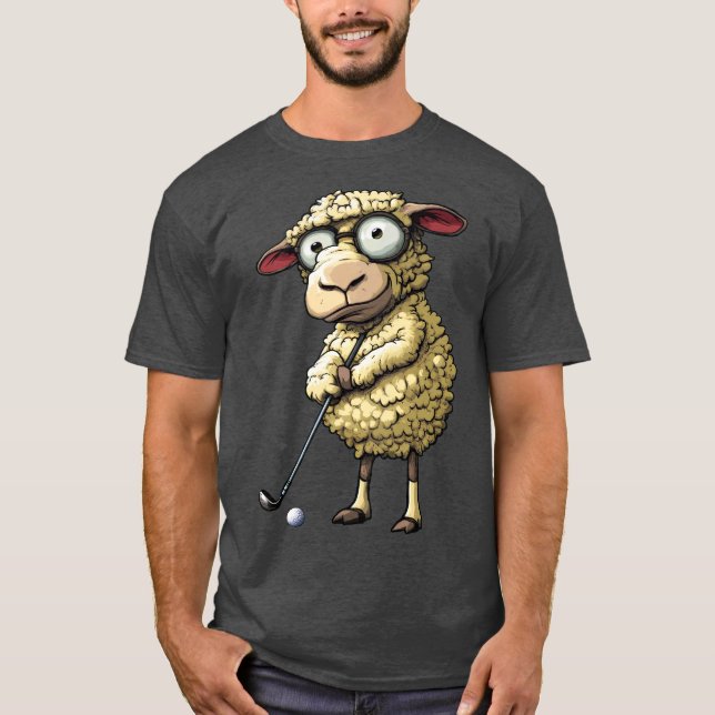 Golf sheep T-Shirt (Vorderseite)