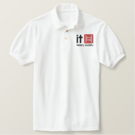 Golf-Shirt der IT History Society (PCB-Logo)