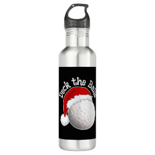 Golf Shirt Design for Christmas Edelstahlflasche