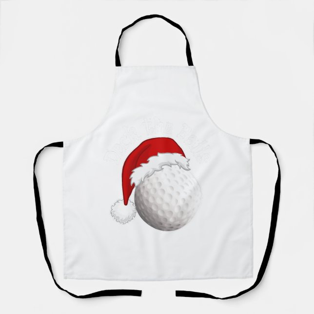 Golf Shirt Design for Christmas Schürze (Vorderseite)