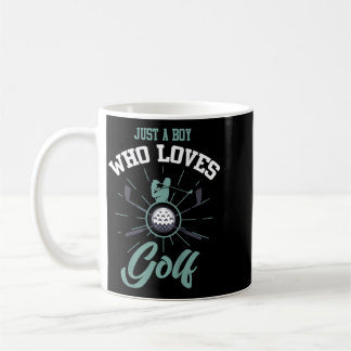 Golf-Shirt Junge Golfen Sprüche Lustige Jungen Gol Kaffeetasse