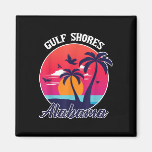 Golf Shores Beach Alabama Familienurlaub Souvenir Magnet