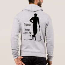 Golf Silhouette, Männchen, Name, Text