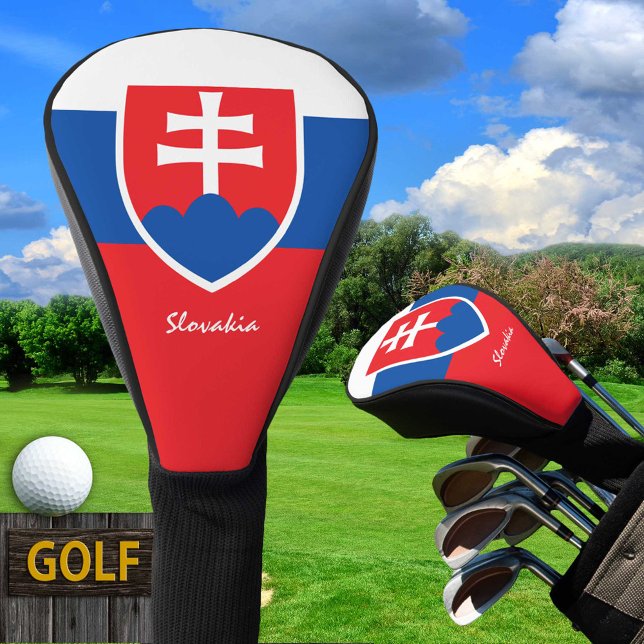 Golf Slowakei & Slowakei Flagge / Golf Clubs Abdec Headcover (Von Creator hochgeladen)