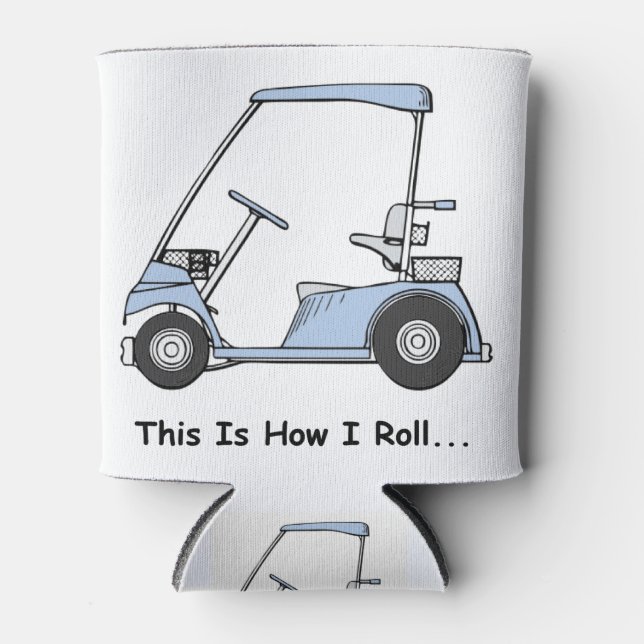 Golf So rolle ich Dosenkühler (Vorderseite)