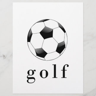 Golf Soccer Ball Funny Sports T - Shirt