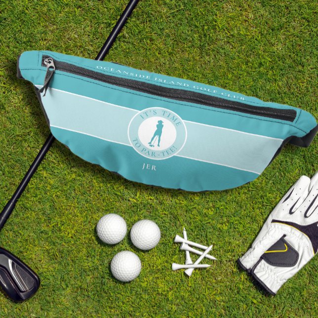Golf Spaß Funny Par T-Shirt Golfer Aquamarines Grü Bauchtasche (Golf Humor Funny Par Tee Golfer Female Teal Green Fanny Pack)