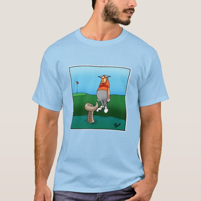 Golf Spaß Tee Shirt (Vorderseite)