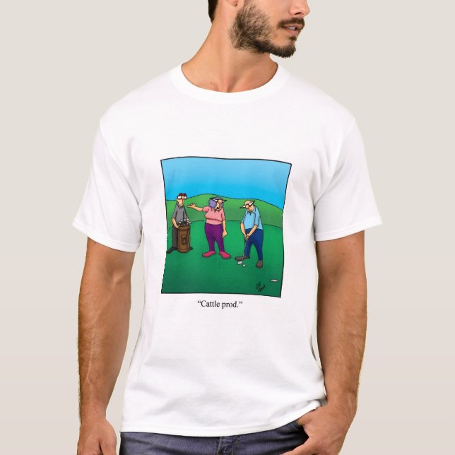 Golf Spaß Tee Shirt Geschenk (Vorderseite)