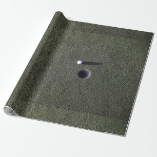 Golf spielen geschenkpapier