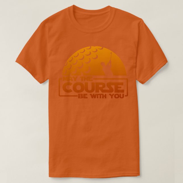 Golf spielen Sie mit T-Shirt (Design vorne)