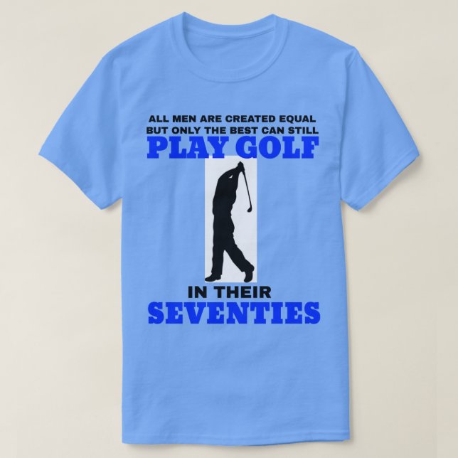 Golf spielen T-Shirt (Design vorne)