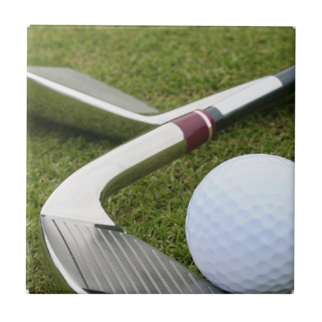 Golf spielende Fliese (Vorderseite)