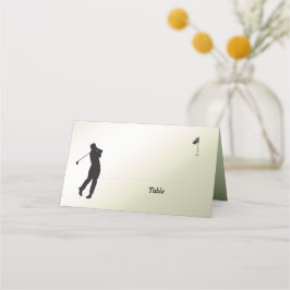 Golf Sport Design Platzkarte