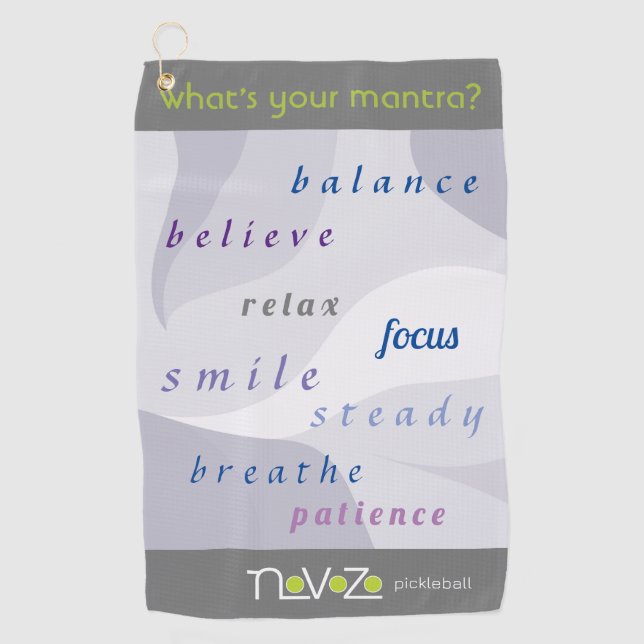 Golf & Sport Handtuch (Vorderseite)