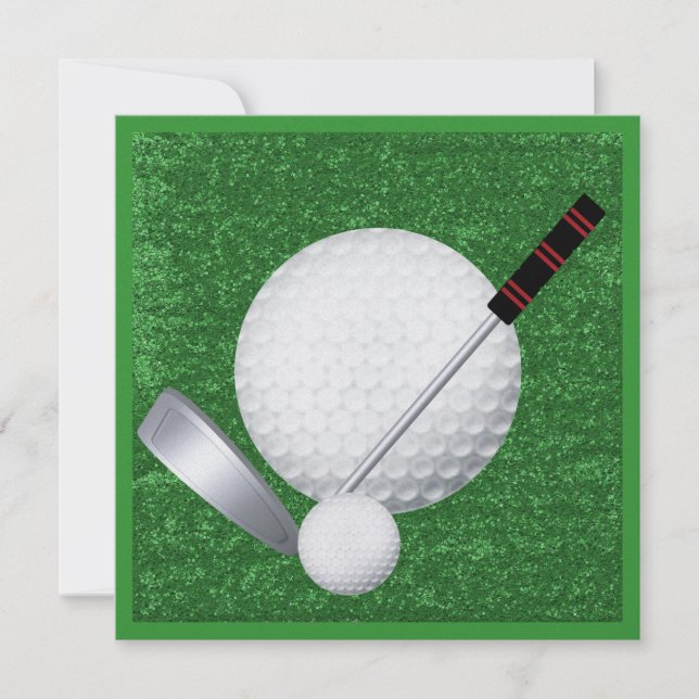 Golf - SRF Einladung (Vorderseite)