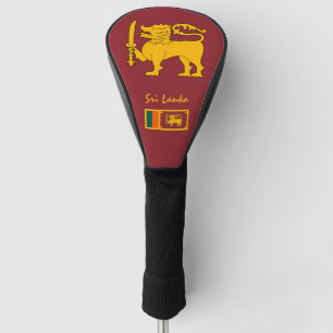 Golf Sri Lanka & Sri Lanka Flagge / Golf Clubs Abd Headcover
