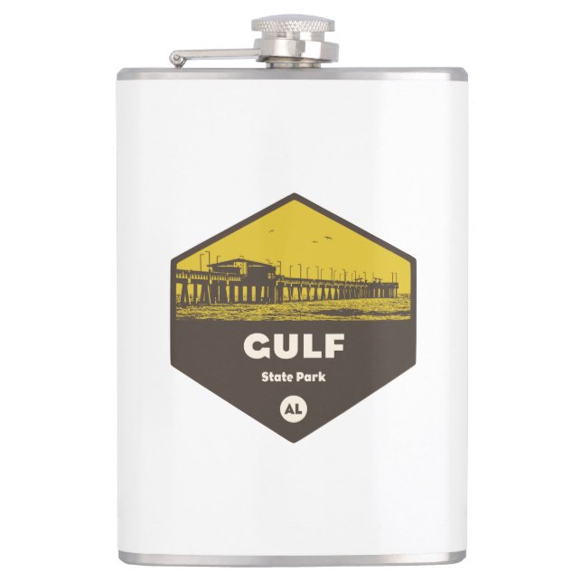 Golf Staat Park, Alabama Flachmann (Vorderseite)