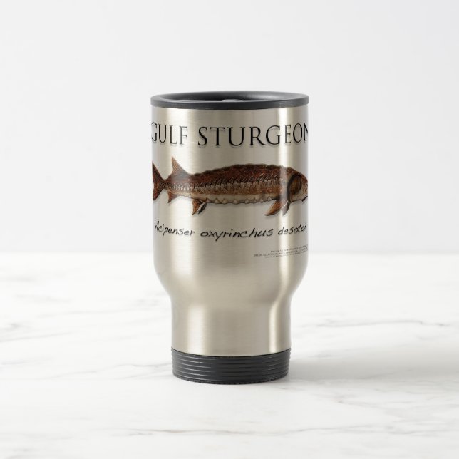 Golf-Stör - Reise-Tasse Reisebecher (Mittel)