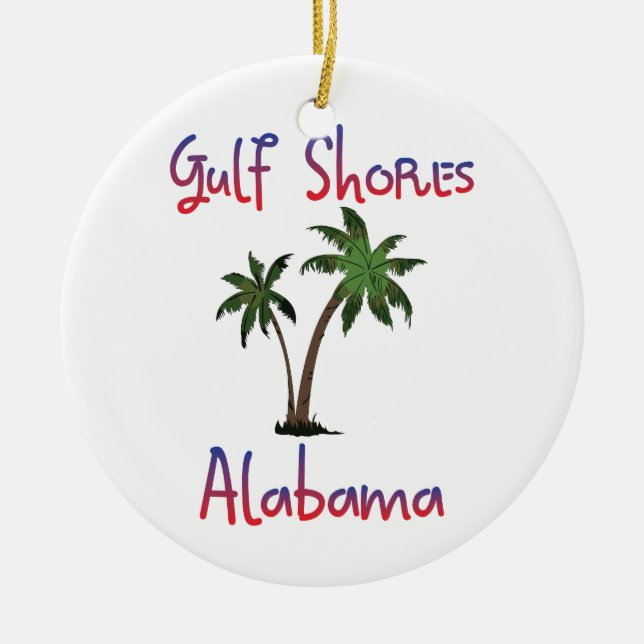 Golf stützt Alabama unter Keramikornament (Vorne)