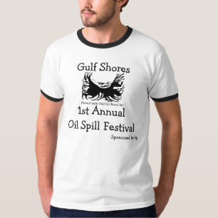 Golf stützt Ölpest-Festival unter T-Shirt