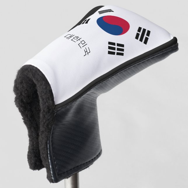 Golf Südkorea & Korea Flag / Golf Clubs Covers Golf Headcover (3/4 Vorderseite)