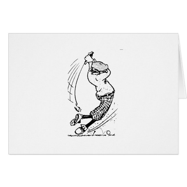 Golf Swing (Vorderseite (Horizontal))