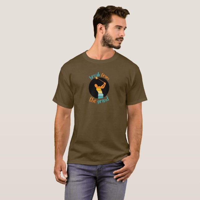 Golf Swing 2 T-Shirt (Vorne ganz)