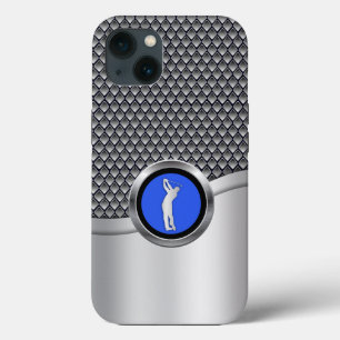 Golf Swing Sporty Metallic Look Case-Mate iPhone Hülle