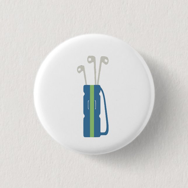 Golf Symbol Button (Vorderseite)