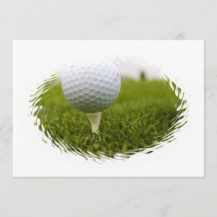 Golf T-Shirt Design Einladung