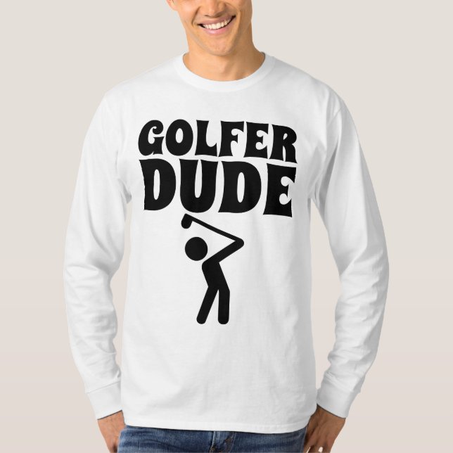 GOLF-T - SHIRT für MÄNNER, GOLFER-TYP (Vorderseite)