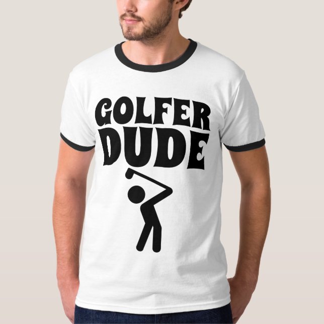 GOLF-T - SHIRT für MÄNNER, GOLFER-TYP (Vorderseite)