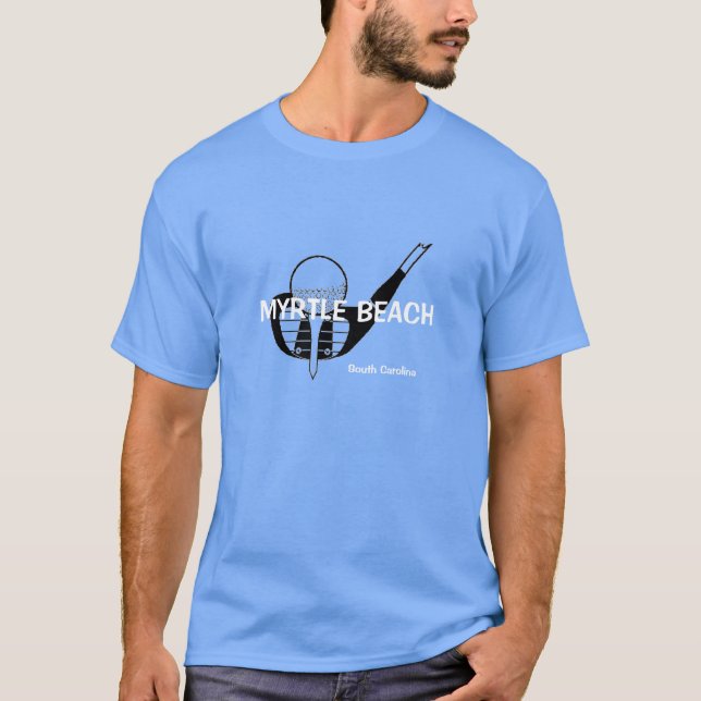 Golf-T-Shirt Myrtle Beach South Carolina T-Shirt (Vorderseite)