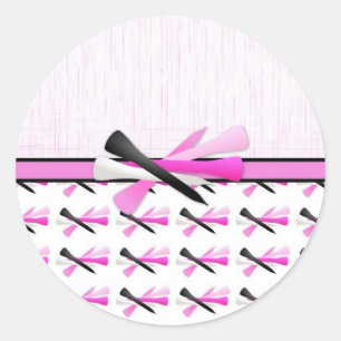 Golf T-Shirts - Women.jpg Runder Aufkleber