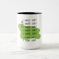 Golf Tasse für Golfliebhaber