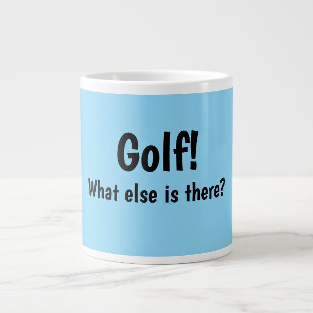 Golf-Tasse Jumbo-Tasse (Vorderseite)