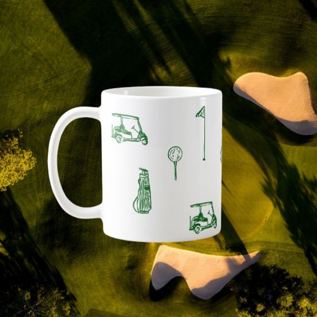 Golf-Tasse Kaffeetasse (Von Creator hochgeladen)