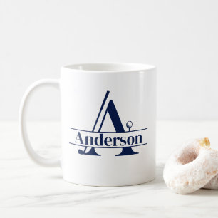 Golf-Tasse mit individuellem Namen Kaffeetasse
