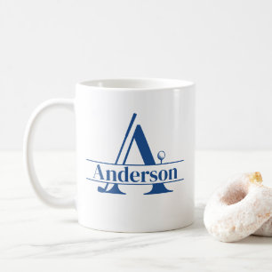 Golf-Tasse mit individuellem Namen Kaffeetasse