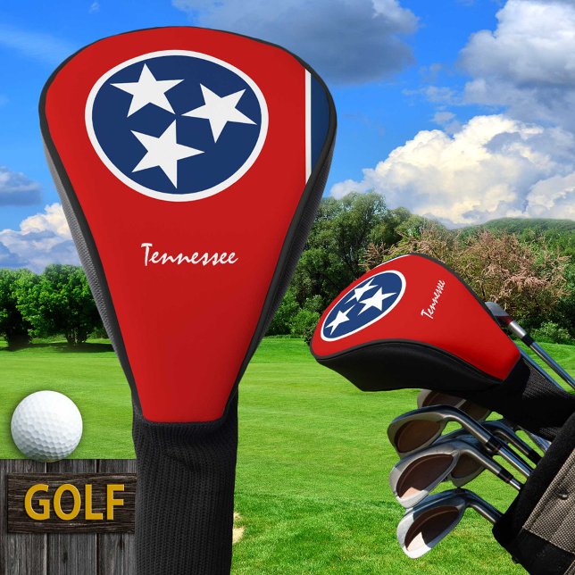 Golf Tennessee & Tennessee Flag /Golf Clubs Abdeck Headcover (Von Creator hochgeladen)