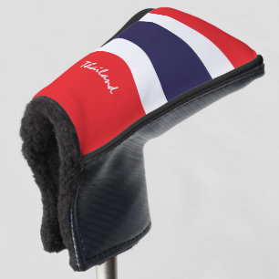 Golf Thailand & Thai Flag / Golf Clubs Abdeckung Headcover
