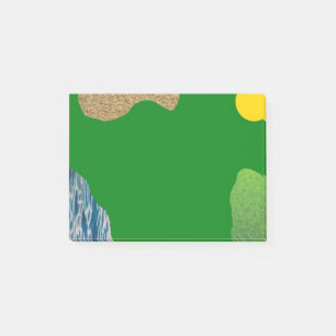 Golf-Thema 3x4 Post es Notizen