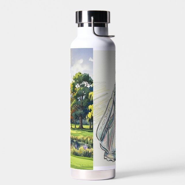 Golf Thema Trinkflasche (Links)