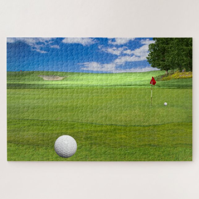 Golf Theme Jigsaw Puzzle (Horizontal)